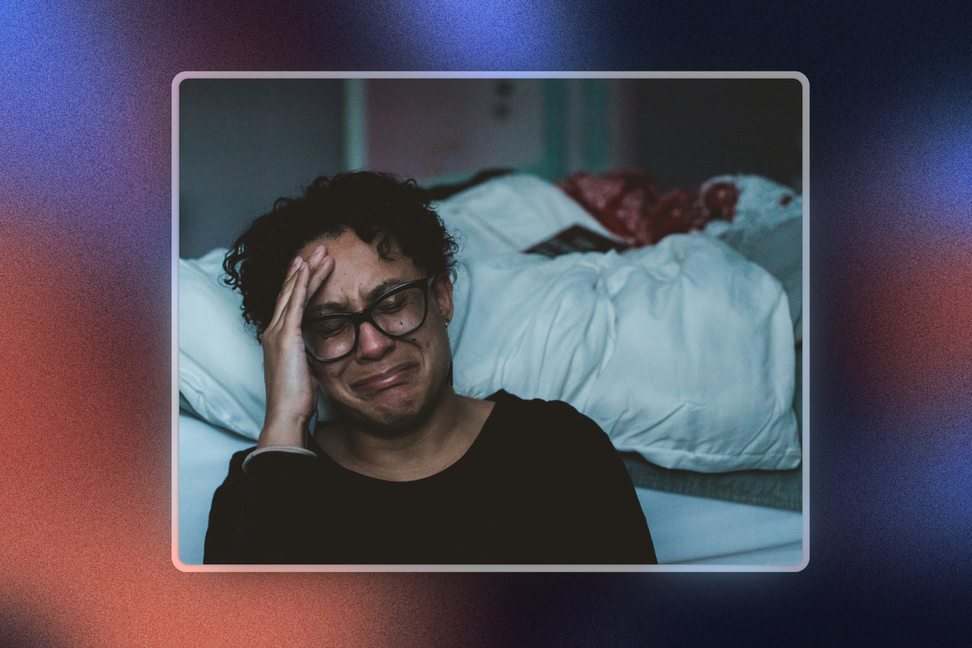 bed anxious