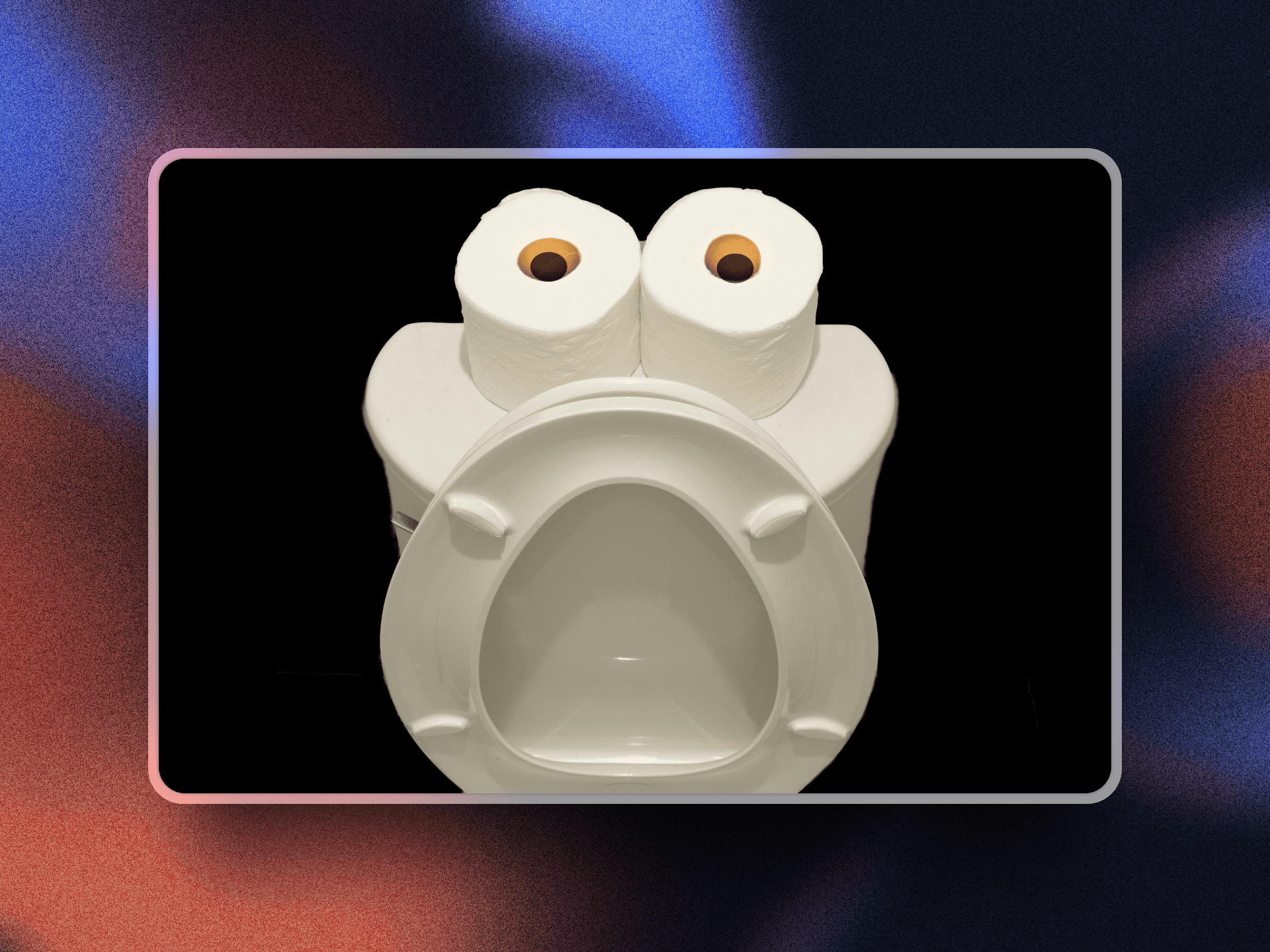 toilet startling